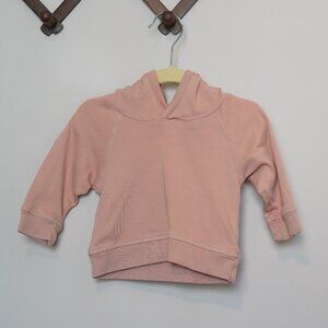 Colored Organics Pink Hoodie Sweatshirt Organic Cotton